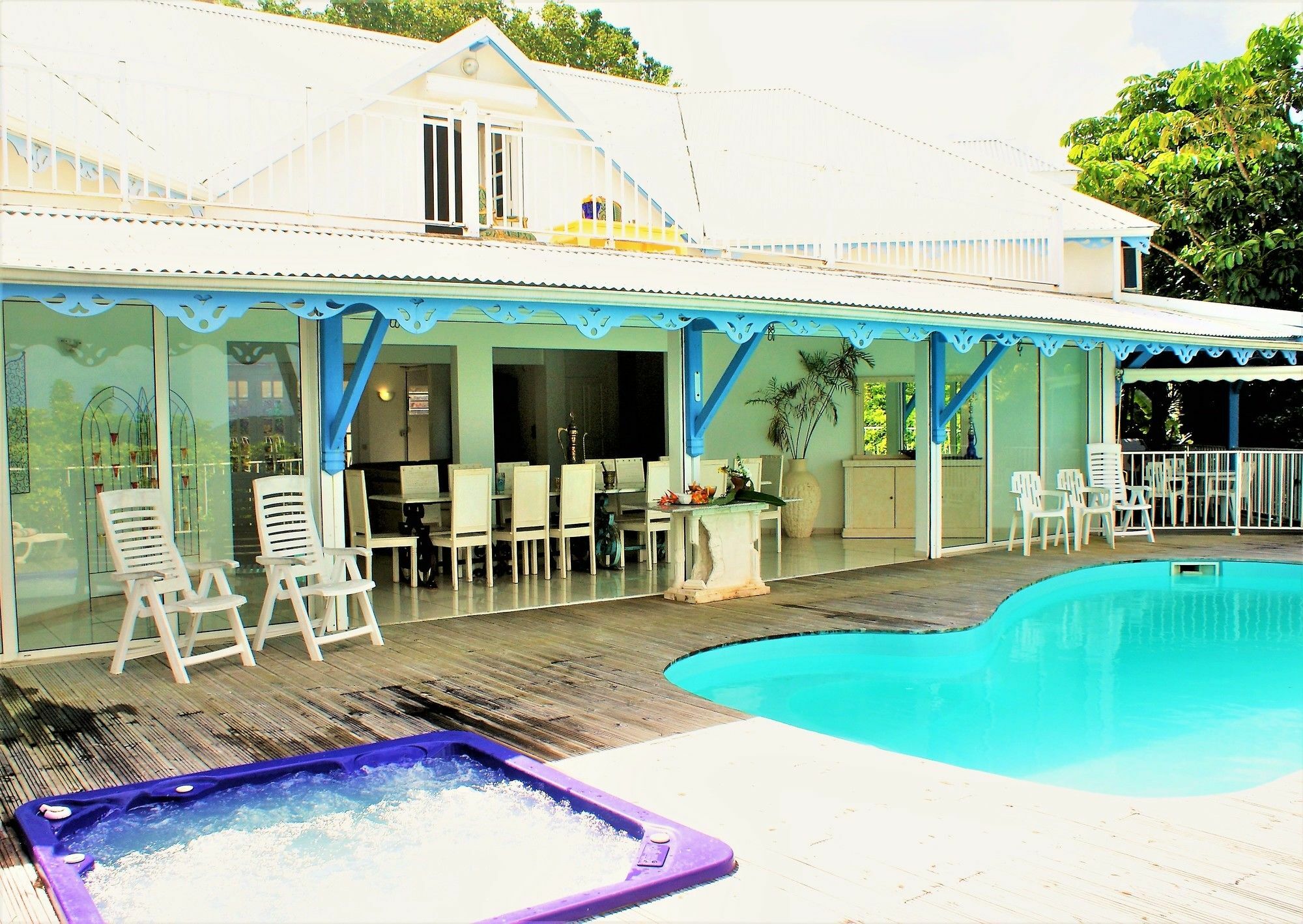 Villa Prestige Caraibes Bonheur Deshaies Bagian luar foto