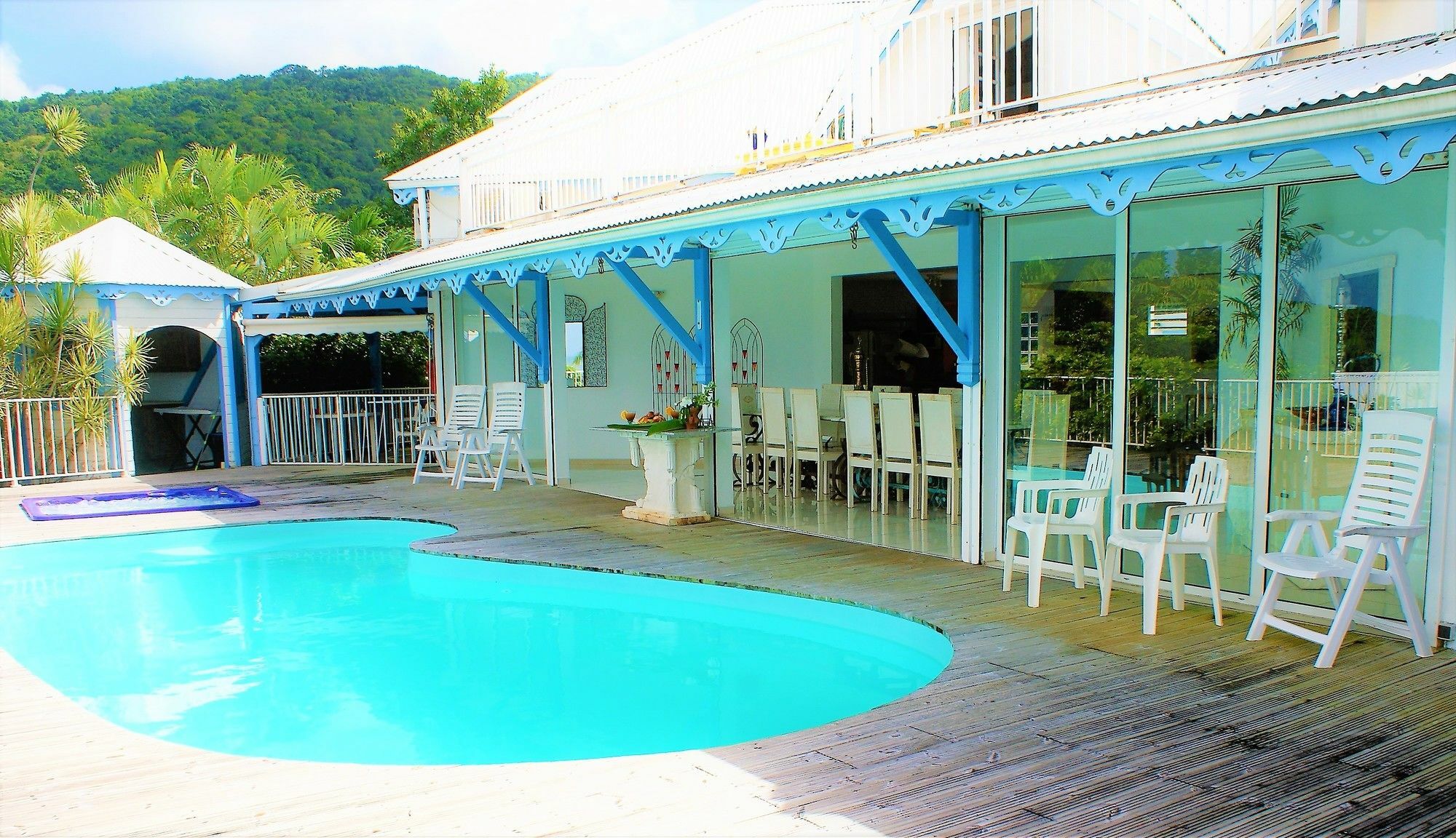 Villa Prestige Caraibes Bonheur Deshaies Bagian luar foto